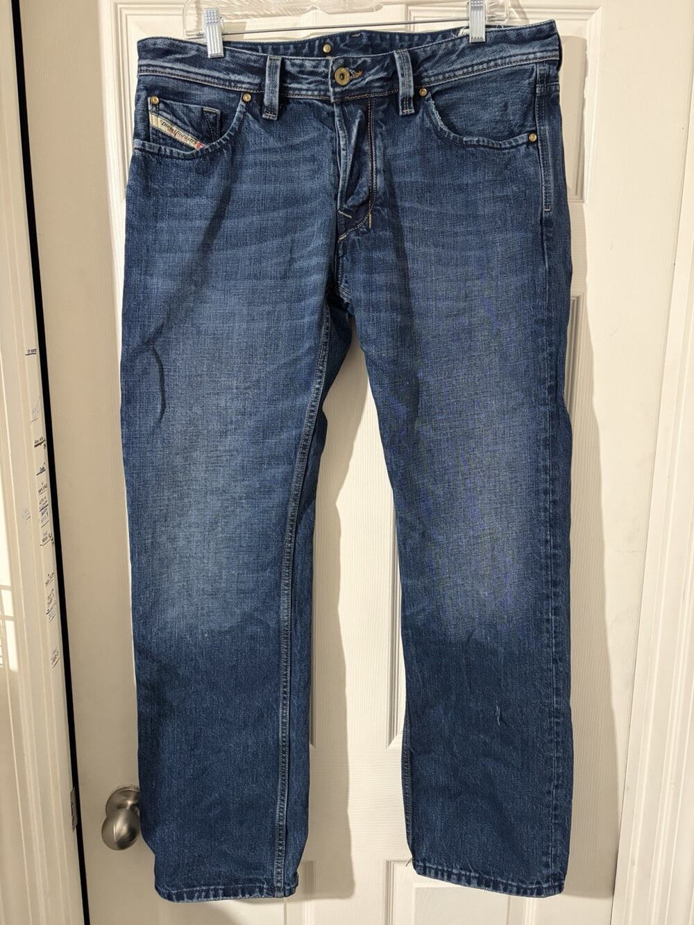 Diesel Larkee Regular Straight Jeans Mens 34x32 Wash 008FA